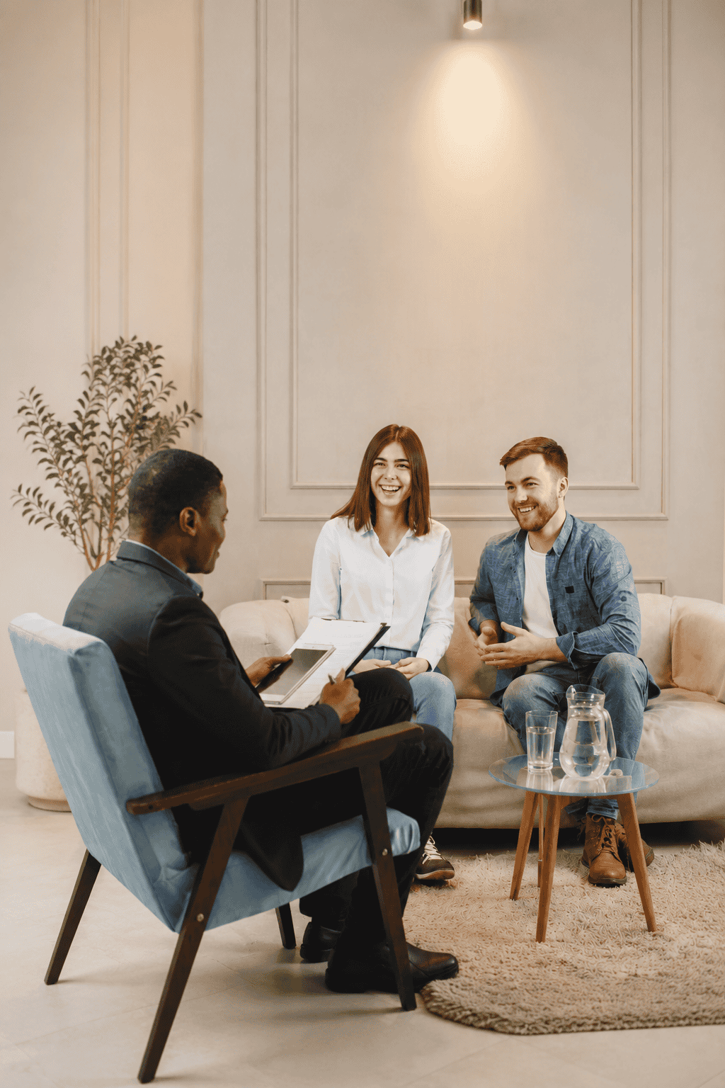 Advisor in a planning session with a client